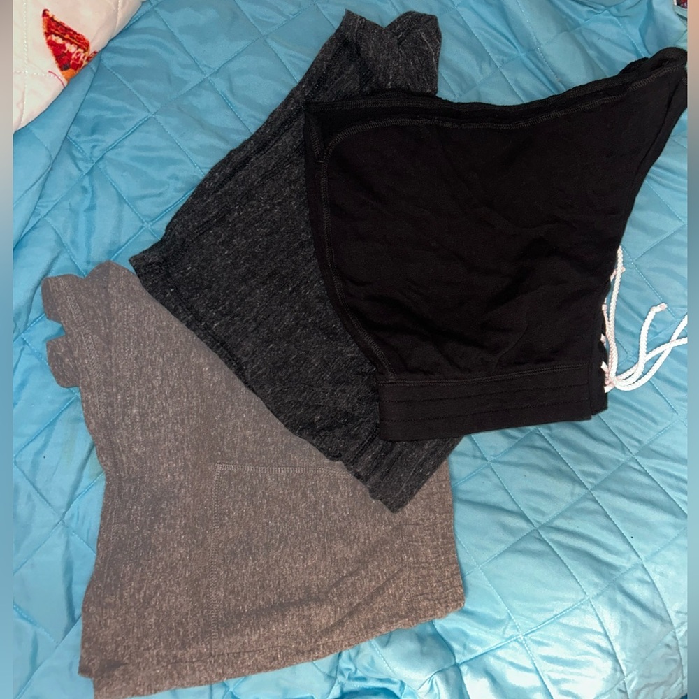 Athletic works/just be shorts XL three pairs